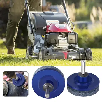 Lawn Mower Sharpener Mower Blade Abrasive for Power Drill Hand Drill 
Lawn Mower Sharpener Mower Blade Abrasive for Power Drill Hand Drill