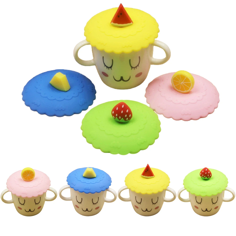 Cartoon Fruit Silicone Cup Cover Heat-resistant Leak Proof Sealed Lids Cap Dustproof Suction Cover Tea Coffee Lid Home Supplies
Cartoon Fruit Silicone Cup Cover Heat-resistant Leak Proof Sealed Lids Cap Dustproof Suction Cover Tea Coffee Lid Home Supplies