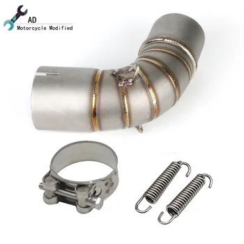 

For Honda CB1000R 2008 to 2016 Exhaust Middle Link Pipe Motorcycle Exhaust Muffler 51mm Connect Middle Tube CB1000 R 2009 2010
