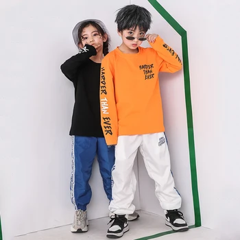 New Boys Street Dance Costume Girls Jazz Dance Clothing Children Hip Hop Clothes Tide Autumn Long-Sleeve Stage Wear DQL2371
New Boys Street Dance Costume Girls Jazz Dance Clothing Children Hip Hop Clothes Tide Autumn Long-Sleeve Stage Wear DQL2371