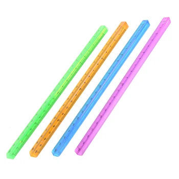 Creative Three Edged Ruler Triangular Scale Clear Crystal Measuring Ruler Tools 1pcs
Creative Three Edged Ruler Triangular Scale Clear Crystal Measuring Ruler Tools 1pcs