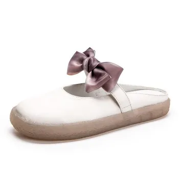 New Summer Round Head Bow Soft Bottom Flat Sandals Fashion Casual Sandals Slippers Genuine Leather Light Comfort Women Sandals
New Summer Round Head Bow Soft Bottom Flat Sandals Fashion Casual Sandals Slippers Genuine Leather Light Comfort Women Sandals