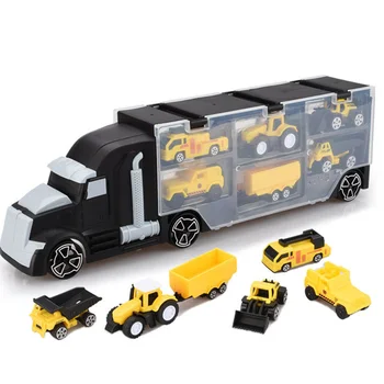 Toy Car Inertia Plastic Military Model Engineering Vehicle Transporter Airplane Model Combination Set Boy Birthday Gifts
Toy Car Inertia Plastic Military Model Engineering Vehicle Transporter Airplane Model Combination Set Boy Birthday Gifts