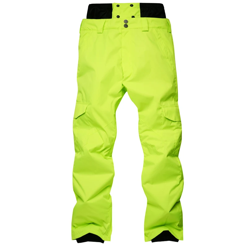 Męskie spodnie narciarskie zimowe, wodoodporne, w kamuflażu, z kieszenią na suwak - Wianko - 53