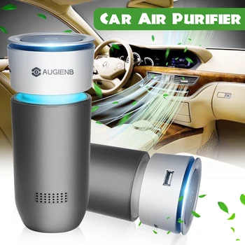 AUGIENB Car Purifier 12V Negative Ions Air Cleaner Ionizer Freshener Humidifier Auto Mist Maker PM2.5 Eliminator Cup Car Charger
AUGIENB Car Purifier 12V Negative Ions Air Cleaner Ionizer Freshener Humidifier Auto Mist Maker PM2.5 Eliminator Cup Car Charger