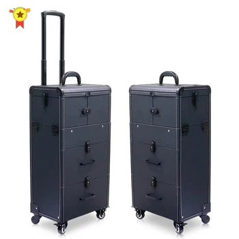 2020 trolley Cosmetic case bags suitcase For Makeup bag Women multi-layer large-capacity Beauty Luggage Box with wheels
2020 trolley Cosmetic case bags suitcase For Makeup bag Women multi-layer large-capacity Beauty Luggage Box with wheels
