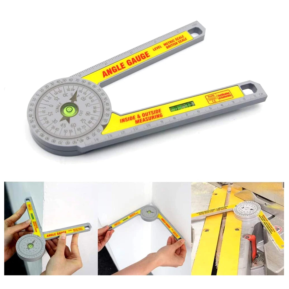 Calibration Miter Saw Protractor Finder Angle Finder Miter Gauge Goniometer Angle Finder Arm Measuring Ruler
Calibration Miter Saw Protractor Finder Angle Finder Miter Gauge Goniometer Angle Finder Arm Measuring Ruler