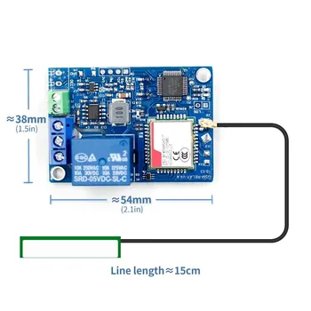 1 Channel Relay Module SMS GSM Remote Control Switch SIM800C STM32F103CBT6 for Greenhouse Oxygen Pump
1 Channel Relay Module SMS GSM Remote Control Switch SIM800C STM32F103CBT6 for Greenhouse Oxygen Pump