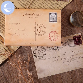 YueGuangXia 30pcs Letters Retro Envelope Postcard Photo Memory Set Wish/Creative Writing/Birthday/Greeting/Invitation Gift Cards
YueGuangXia 30pcs Letters Retro Envelope Postcard Photo Memory Set Wish/Creative Writing/Birthday/Greeting/Invitation Gift Cards