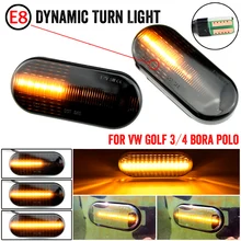 2PCS Smoke Lens Dynamic Flowing LED Turn Signal Side Marker Light Lamp for Volkswagen VW Golf3 4 Bora Lupo Passat Polo
2PCS Smoke Lens Dynamic Flowing LED Turn Signal Side Marker Light Lamp for Volkswagen VW Golf3 4 Bora Lupo Passat Polo