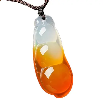 LETSFUN Fine Jewelry Natural Agate Ice Kind of Color Ms Fashion Fine Bean Pendant Necklace Free Shipping
LETSFUN Fine Jewelry Natural Agate Ice Kind of Color Ms Fashion Fine Bean Pendant Necklace Free Shipping