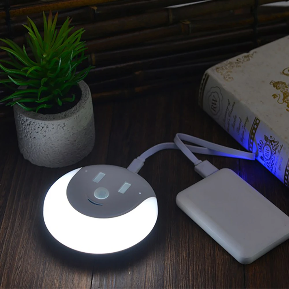 Body Induction LED Night Light Motion Sensor Magnetic Adsorption Lights Rechargeable Battery Operated Intelligent Light
Body Induction LED Night Light Motion Sensor Magnetic Adsorption Lights Rechargeable Battery Operated Intelligent Light