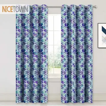 NICETOWN Triangle Composition Design Printing Curtains Room Darkening Thermal Insulated Window Panels for Nursery Decor Bedroom
NICETOWN Triangle Composition Design Printing Curtains Room Darkening Thermal Insulated Window Panels for Nursery Decor Bedroom