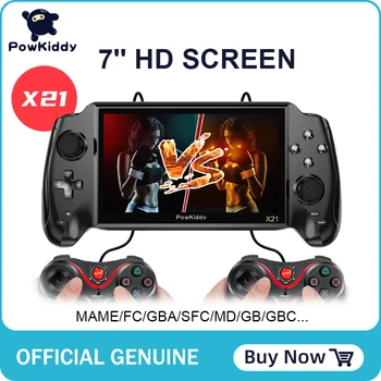 POWKIDDY X21 Portable Retro Handheld Video Game Console Bulit-in 3000 Game 7.0 Inch HD Screen Music/Video Player Children's Gift
POWKIDDY X21 Portable Retro Handheld Video Game Console Bulit-in 3000 Game 7.0 Inch HD Screen Music/Video Player Children's Gift