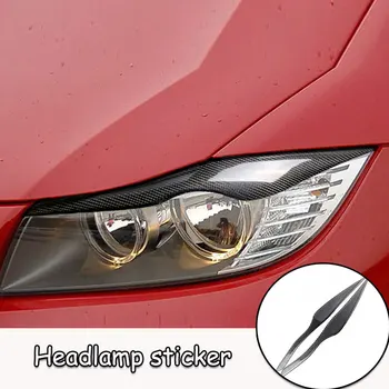 2PCS Carbon Fiber Headlight Eyebrow Eyelid Cover for BMW 3 Series E90 E91 2006-2011 Headlamp protection Eyebrow sticker
2PCS Carbon Fiber Headlight Eyebrow Eyelid Cover for BMW 3 Series E90 E91 2006-2011 Headlamp protection Eyebrow sticker