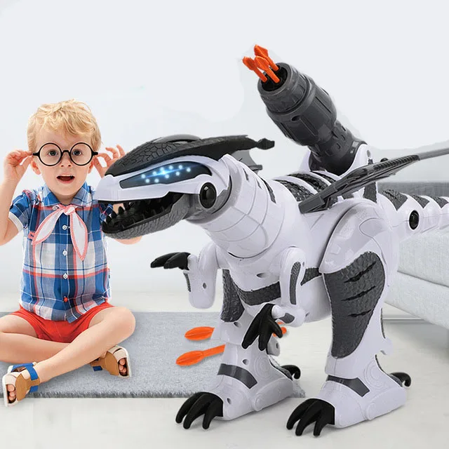 Cool Design Large Remote Control Dinosaur Intelligent Robot Simulation Animal Electric Mechanical Tyrannosaurus Toys for Boys
Cool Design Large Remote Control Dinosaur Intelligent Robot Simulation Animal Electric Mechanical Tyrannosaurus Toys for Boys