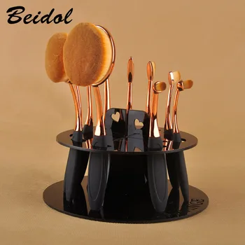10 Hole Oval Makeup Brush Holder Dryer Rack Organizer Toothbrush Cosmetic Shelf Display Stand
10 Hole Oval Makeup Brush Holder Dryer Rack Organizer Toothbrush Cosmetic Shelf Display Stand