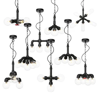 American Industrial Clothing Shop Window Barber Shop Creativity Nostalgia Coffee Shop Work Table Iron Water Pipe Chandelier 
American Industrial Clothing Shop Window Barber Shop Creativity Nostalgia Coffee Shop Work Table Iron Water Pipe Chandelier