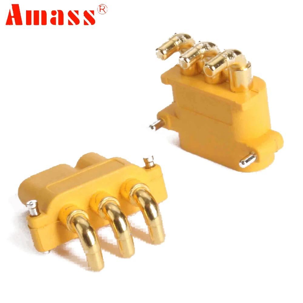 AMASS MR30PW MR-30 PCB Three pin Male Female 2mm Bullet Connectors Plugs RC Lipo Battery
AMASS MR30PW MR-30 PCB Three pin Male Female 2mm Bullet Connectors Plugs RC Lipo Battery