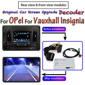 For Opel For Vauxhall Insignia 2008~2020 Rear View Camera Adapter Reversing Parking Original Screen Upgrading CAM Module Decoder
For Opel For Vauxhall Insignia 2008~2020 Rear View Camera Adapter Reversing Parking Original Screen Upgrading CAM Module Decoder