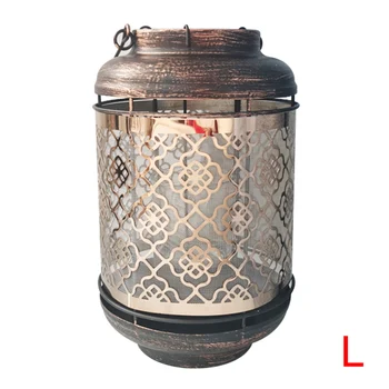 Ornament Party Restaurant Home Decor Hanging Candlestick Gift Retro Style Wrought Iron Props Bar Hollowed Out Candle Holder
Ornament Party Restaurant Home Decor Hanging Candlestick Gift Retro Style Wrought Iron Props Bar Hollowed Out Candle Holder