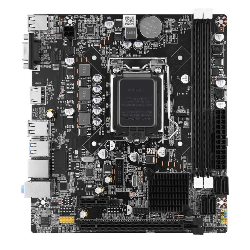 Desktop Computer Mainboard CPU Interface LGA1155 DDR3 Durable Computer Accessories OD889
Desktop Computer Mainboard CPU Interface LGA1155 DDR3 Durable Computer Accessories OD889