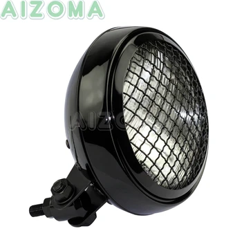 Retro Motorcycle 5.7'' Headlight 12v 60w PAR46 Sealed Beam Grille Headlamp For Harley Cruiser Chopper Bobber Cafe Racer Custom
Retro Motorcycle 5.7'' Headlight 12v 60w PAR46 Sealed Beam Grille Headlamp For Harley Cruiser Chopper Bobber Cafe Racer Custom