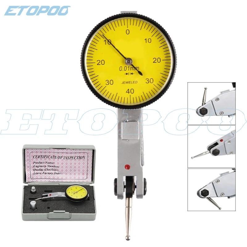 0-0.8mm 0.01mm Level Gauge Scale Precision Metric Dovetail Rails Dial Test Indicator Magnetic Correction Gauge Stand
0-0.8mm 0.01mm Level Gauge Scale Precision Metric Dovetail Rails Dial Test Indicator Magnetic Correction Gauge Stand