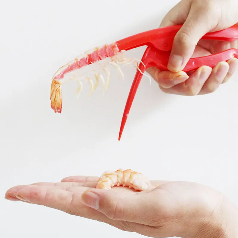 Plastic Quick Shrimp Peelers Deveiners Prawn Cover Meat Seperator Seafood Tools Resturant House Kitchen Easy Use Kitchen Gadget
Plastic Quick Shrimp Peelers Deveiners Prawn Cover Meat Seperator Seafood Tools Resturant House Kitchen Easy Use Kitchen Gadget