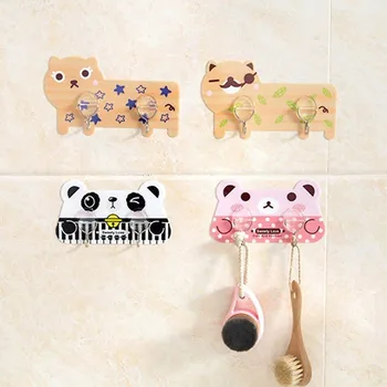 2 Hooks Sticky Hangers Hole-free Portable Paste Hanger Strong Adhesive Hook Cartoon Pattern Kitchen Gadgets
2 Hooks Sticky Hangers Hole-free Portable Paste Hanger Strong Adhesive Hook Cartoon Pattern Kitchen Gadgets