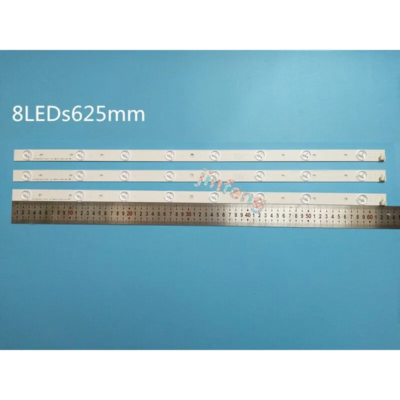 Новый 30 шт./лот 8LED 625 мм Светодиодная подсветка для TOSHIBA 32L2333DG SVT320AE9_REV1.0_121012 LSC320HN03-T01
Новый 30 шт./лот 8LED 625 мм Светодиодная подсветка для TOSHIBA 32L2333DG SVT320AE9_REV1.0_121012 LSC320HN03-T01