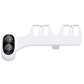 Bidet Toilet Seat Attachment, Hot and Cold Self-Cleaning Nozzle and No-Electric Toilet Seat Attachment Sprayer
Bidet Toilet Seat Attachment, Hot and Cold Self-Cleaning Nozzle and No-Electric Toilet Seat Attachment Sprayer