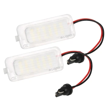 2 pieces 6000K White Error Free Car LED Number License Plate Light Lamp For Ford Mondeo MK4 Focus 5D Fiesta C-Max MK2 S-Max Kuga
2 pieces 6000K White Error Free Car LED Number License Plate Light Lamp For Ford Mondeo MK4 Focus 5D Fiesta C-Max MK2 S-Max Kuga