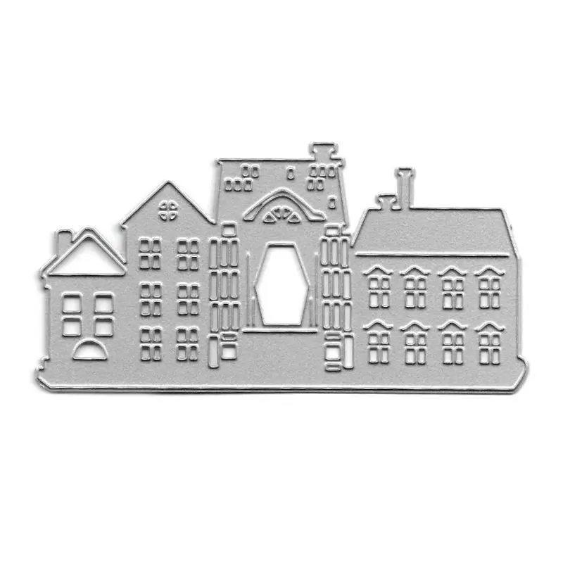Building Metal Cutting Dies Stencil DIY Scrapbooking Album Stamp Paper Card Embossing Decor Craft
Building Metal Cutting Dies Stencil DIY Scrapbooking Album Stamp Paper Card Embossing Decor Craft