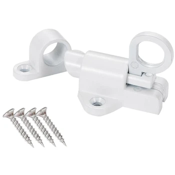 New Aluminum Alloy Security Automatic Window Gate Lock Spring Bounce Door Bolt Latch, White
New Aluminum Alloy Security Automatic Window Gate Lock Spring Bounce Door Bolt Latch, White