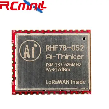 SX1278 HZRHF78-052 LoRa Module 433MHz 470MHz LoRaWAN Wifi Transceiver Module 15Km Long Range +17dBm FZ2854
SX1278 HZRHF78-052 LoRa Module 433MHz 470MHz LoRaWAN Wifi Transceiver Module 15Km Long Range +17dBm FZ2854