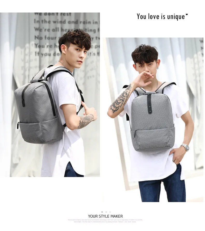 Backpack Women's Millet Models School Bag Fashion Simple College Style Backpack School Bag Men's College Student Secondary Schoo
Backpack Women's Millet Models School Bag Fashion Simple College Style Backpack School Bag Men's College Student Secondary Schoo