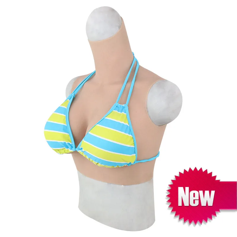 

Roanyer Transgender Crossdresser Artificial Silicone Fake Breast Forms D Cup Male To Female Realistic Crossdressing False Boobs