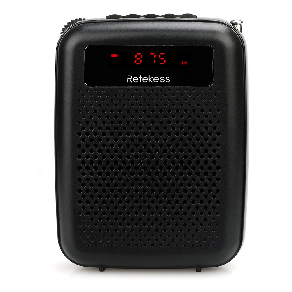 Rechargeable Stable Wired Loudspeaker Voice Amplifier Speech With FM Radio High Power Practical Portable For Retekess PR16R
Rechargeable Stable Wired Loudspeaker Voice Amplifier Speech With FM Radio High Power Practical Portable For Retekess PR16R