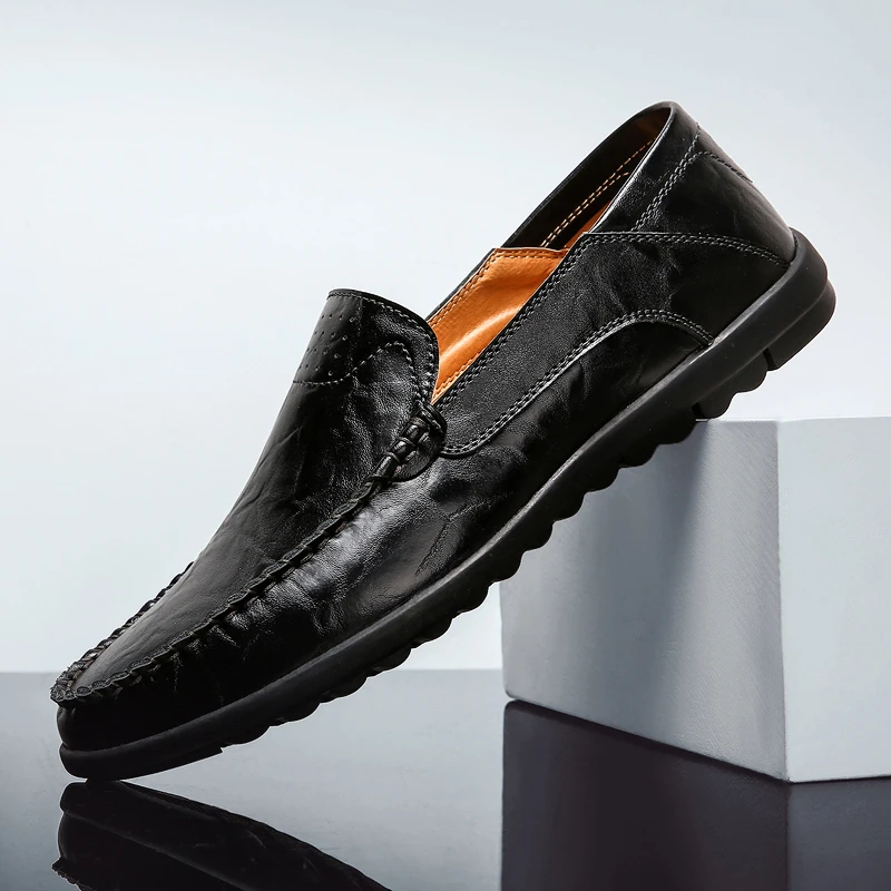 Men Casual Shoes Loafers Genuine Leather Sneakers Slip On Driving Shoes Soft Comfortable Business Loafers Shoes Tenis Masculino
Men Casual Shoes Loafers Genuine Leather Sneakers Slip On Driving Shoes Soft Comfortable Business Loafers Shoes Tenis Masculino