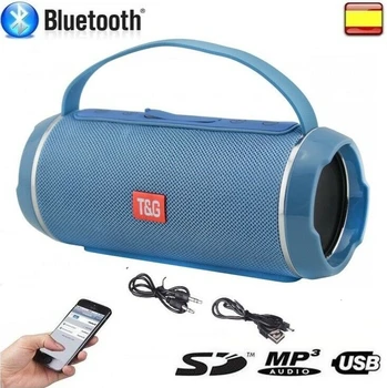 ALTAVOZ PORTATIL CON BLUETOOTH ALTAVOCES INALAMBRICO DE USB MICRO SD RADIO AUXI
ALTAVOZ PORTATIL CON BLUETOOTH ALTAVOCES INALAMBRICO DE USB MICRO SD RADIO AUXI