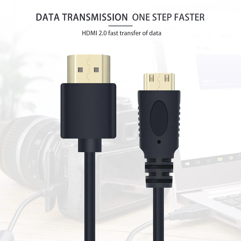 HD Video Cable 4K 60P Signal Transmission Line Set-Top Box/ UAV/SLR Camera /Mirrorless Camera HD Video Cable HDMI 2.0
HD Video Cable 4K 60P Signal Transmission Line Set-Top Box/ UAV/SLR Camera /Mirrorless Camera HD Video Cable HDMI 2.0