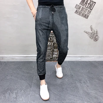Fashion 2020 Autumn Winter Knitted Pants Men Korean Slim Fit Casual Striped Men Pants Streetwear Mens Joggers Comfortable 36-28 
Fashion 2020 Autumn Winter Knitted Pants Men Korean Slim Fit Casual Striped Men Pants Streetwear Mens Joggers Comfortable 36-28