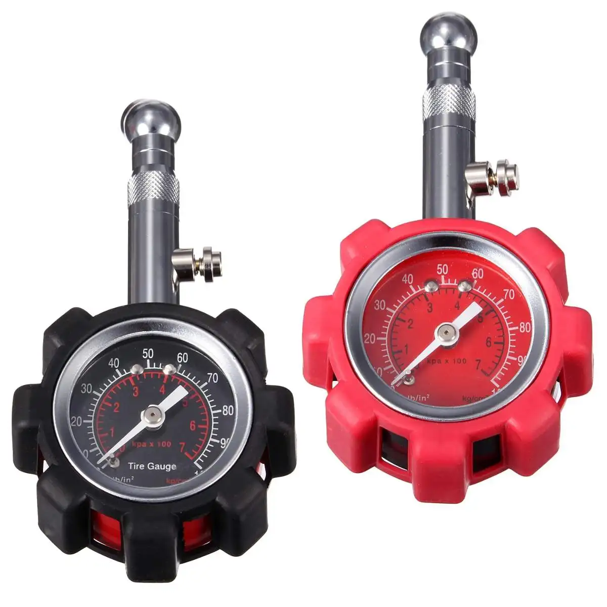 0 To 100PSI Accurate Car Motorcycle Auto Tire Air Pressure Gauges Precision Dial Meter Analog Pressure Measuring Instruments
0 To 100PSI Accurate Car Motorcycle Auto Tire Air Pressure Gauges Precision Dial Meter Analog Pressure Measuring Instruments