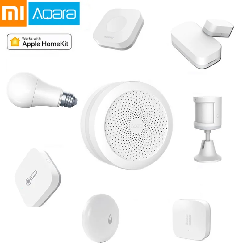 Xiaomi Aqara set Smart Home Kits Gateway Hub Door temperature motion Sensor Wireless Switch relay module Water Sensor Homekit
Xiaomi Aqara set Smart Home Kits Gateway Hub Door temperature motion Sensor Wireless Switch relay module Water Sensor Homekit