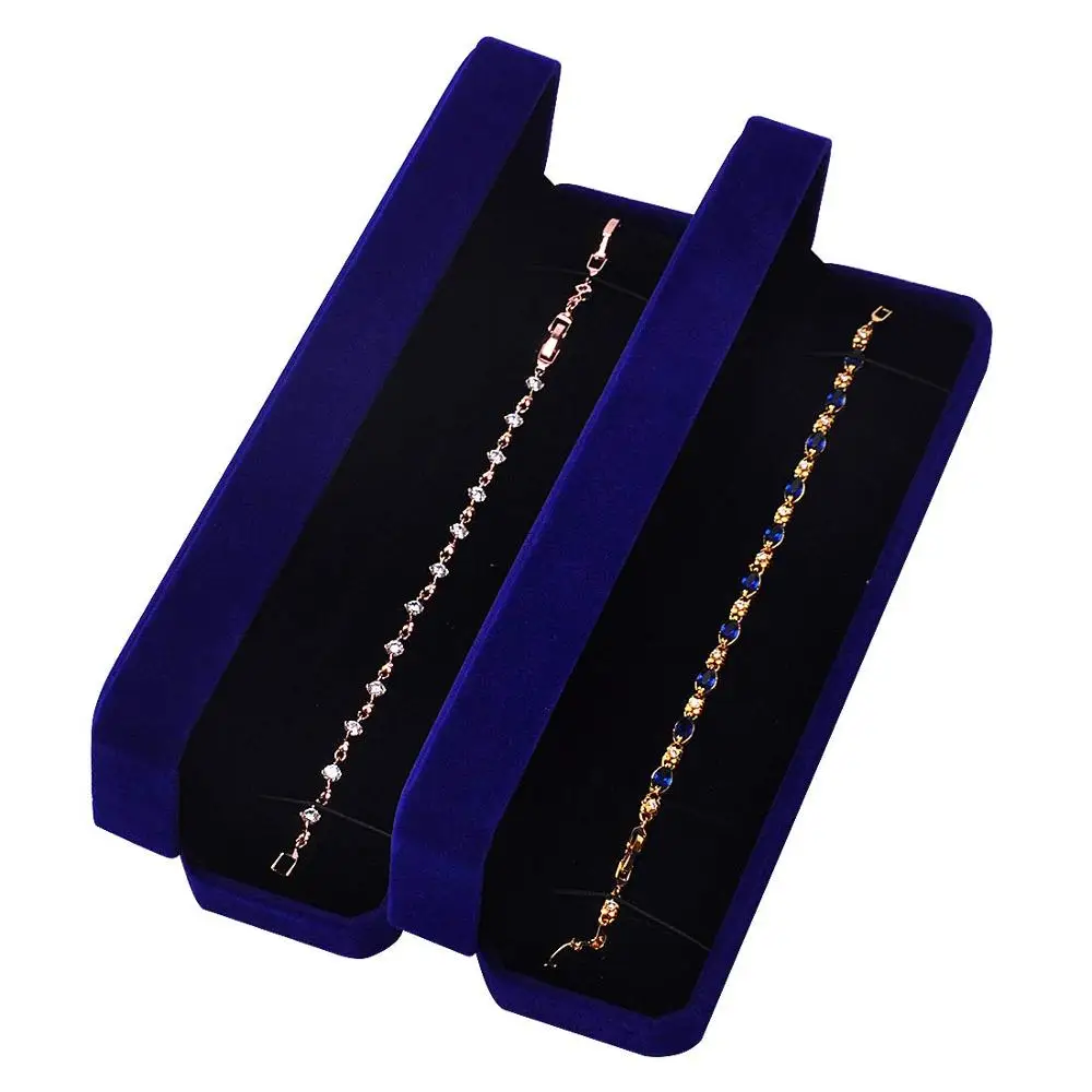 Роскошный элегантный чехол для ожерелья с длинной цепочкой держатель браслета