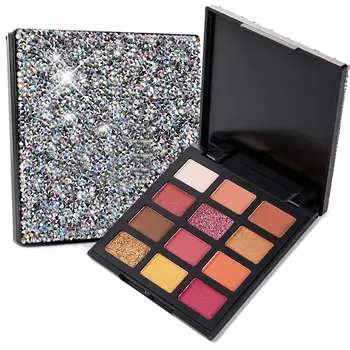 12 colors Cosmetic Matte Eyeshadow Powder Palette Eye Shadow Nude Diamond Eyeshadow Tray for Makeup
12 colors Cosmetic Matte Eyeshadow Powder Palette Eye Shadow Nude Diamond Eyeshadow Tray for Makeup