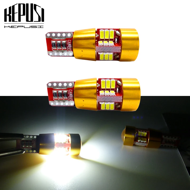 2x Auto Car T10 3014 27SMD Car LED Wide Lamp License Plate Light Decoding Light Wedge Bulb General W5W Small Bulb 12V
2x Auto Car T10 3014 27SMD Car LED Wide Lamp License Plate Light Decoding Light Wedge Bulb General W5W Small Bulb 12V