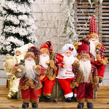Big Size Santa Claus Doll Christmas Tree Ornaments Merry Christmas Decorations for Home Navidad 2020 Natal Gifts New Year 2021
Big Size Santa Claus Doll Christmas Tree Ornaments Merry Christmas Decorations for Home Navidad 2020 Natal Gifts New Year 2021