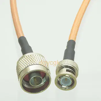 DHL/EMS 20 Sets*Cable BNC male plug to N male plug straight RG142 Jumper pigtail 8" -h2
DHL/EMS 20 Sets*Cable BNC male plug to N male plug straight RG142 Jumper pigtail 8" -h2